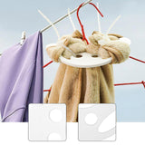Maxbell Bed Sheet Detangler Compact Bedsheets Gadget for Dryer Duvet Covers Blankets