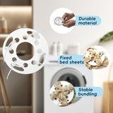 Maxbell Bed Sheet Detangler Compact Bedsheets Gadget for Dryer Duvet Covers Blankets