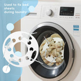 Maxbell Bed Sheet Detangler Compact Bedsheets Gadget for Dryer Duvet Covers Blankets
