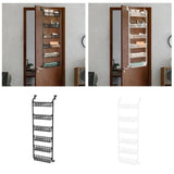 Maxbell over The Door Storage Organizer Hanging Baskets for Playroom Laundry Nursery Black