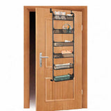Maxbell over The Door Storage Organizer Hanging Baskets for Playroom Laundry Nursery Black