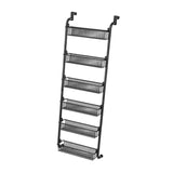 Maxbell over The Door Storage Organizer Hanging Baskets for Playroom Laundry Nursery Black