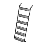Maxbell over The Door Storage Organizer Hanging Baskets for Playroom Laundry Nursery Black