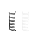 Maxbell over The Door Storage Organizer Hanging Baskets for Playroom Laundry Nursery Black