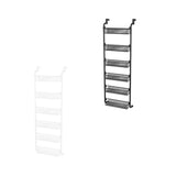 Maxbell over The Door Storage Organizer Hanging Baskets for Playroom Laundry Nursery Black