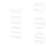 Maxbell over The Door Storage Organizer Hanging Baskets for Playroom Laundry Nursery White