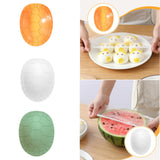 Maxbell Fresh Keeping Bag Storage Box Container for Shoe Covers Shower Caps Bathroom Orange