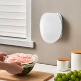 Maxbell Fresh Keeping Bag Storage Box Container for Shoe Covers Shower Caps Bathroom White