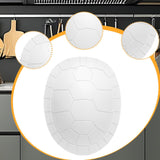 Maxbell Fresh Keeping Bag Storage Box Container for Shoe Covers Shower Caps Bathroom White