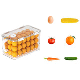 Maxbell Refrigerator Storage Box Refrigerator Organizer Bin for Restaurant Apartment White