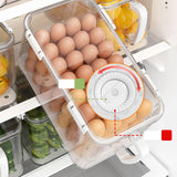 Maxbell Refrigerator Storage Box Refrigerator Organizer Bin for Restaurant Apartment White