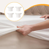 Maxbell 4x Bed Sheet Holder Bedsheet Holders Reusable Heavy Duty Sheet Clips