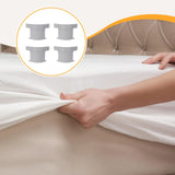Maxbell 4x Bed Sheet Holder Bedsheet Holders Reusable Heavy Duty Sheet Clips