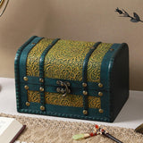 Maxbell Jewelry Storage Box Elegant Desktop Trinket Box for Earrings Bracelets Rings