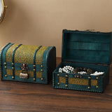 Maxbell Jewelry Storage Box Elegant Desktop Trinket Box for Earrings Bracelets Rings