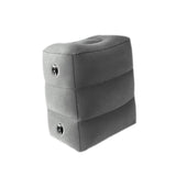 Maxbell Inflatable Travel Foot Rest Pillow Portable Plane Footrest Pillow for Adults