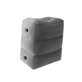 Maxbell Inflatable Travel Foot Rest Pillow Portable Plane Footrest Pillow for Adults