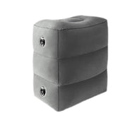Maxbell Inflatable Travel Foot Rest Pillow Portable Plane Footrest Pillow for Adults