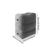 Maxbell Inflatable Travel Foot Rest Pillow Portable Plane Footrest Pillow for Adults
