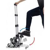 Maxbell Folding Hand Truck Adjustable Foldable Hand Cart for Warehousing Home Office