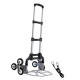 Maxbell Folding Hand Truck Adjustable Foldable Hand Cart for Warehousing Home Office