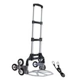 Maxbell Folding Hand Truck Adjustable Foldable Hand Cart for Warehousing Home Office