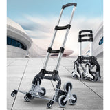 Maxbell Folding Hand Truck Adjustable Foldable Hand Cart for Warehousing Home Office