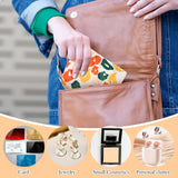 Maxbell 4x Small Makeup Bag Multipurpose Makeup Pouch for Headphones Earbuds Perfume
