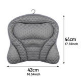 Maxbell Bathtub Pillow Thick Luxury Comfort Bath Pillow for Tub for Home Hot Tub SPA