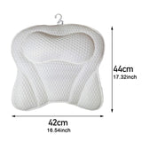 Maxbell Bathtub Pillow Thick Luxury Comfort Bath Pillow for Tub for Home Hot Tub SPA