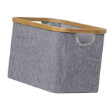 Maxbell Foldable Washing Basket without Lid Organiser for Living Room Apartment Dorm