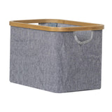 Maxbell Foldable Washing Basket without Lid Organiser for Living Room Apartment Dorm