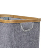 Maxbell Foldable Washing Basket without Lid Organiser for Living Room Apartment Dorm