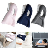 Maxbell Face Down Pillow Neck Support Multifunctional Soft Face Cushion Prone Pillow Gray