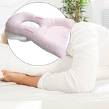 Maxbell Face Down Pillow Neck Support Multifunctional Soft Face Cushion Prone Pillow Pink