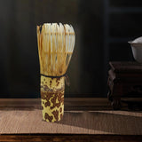Maxbell Bamboo Matcha Whisk Matcha Stirrer for Kitchen Household Gift for Tea Lovers Style C