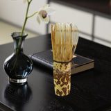 Maxbell Bamboo Matcha Whisk Matcha Stirrer for Kitchen Household Gift for Tea Lovers Style C