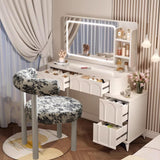 Maxbell Vanity Chair Stable Decoration Comfortable for Apartment Living Room Bedroom White Leg