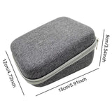 Maxbell Carrying Case for Upper Arm Pressure Monitor Portable Hard Travel Case Gray