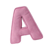 Maxbell Letter Plush Pillow Ornament Educational Plush Toy for Couch Bed Letter A