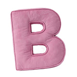 Maxbell Letter Plush Pillow Ornament Educational Plush Toy for Couch Bed Letter B