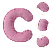Maxbell Letter Plush Pillow Ornament Educational Plush Toy for Couch Bed Letter C