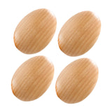 Maxbell 4Pcs Wall Hooks Garage Home Utility Ropes Robe Hat Bedroom Wooden Coat Hooks