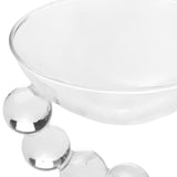 Maxbell Glass Dessert Bowl Multifunctional Food Container for Candy Appetizer Sundae Clear