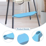 Maxbell High Chair Foot Rest Easy to Install Comfortable Portable Highchair Footrest Blue