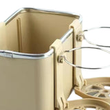 Maxbell Car Armrest Storage Box Auto Accessories Easy Installation Tissue Box Holder Beige