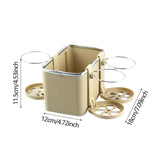 Maxbell Car Armrest Storage Box Auto Accessories Easy Installation Tissue Box Holder Beige