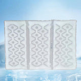 Maxbell Cooling Seat Cushion Pet Cooling Pad for Automotive Interior Supplies Kennel White