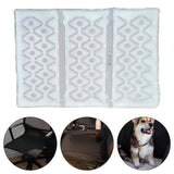Maxbell Cooling Seat Cushion Pet Cooling Pad for Automotive Interior Supplies Kennel White