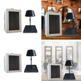 Wig Storage Box with Handle for Closet Organizer Liftable Bracket Travel Box Box 27x27x40.5cm